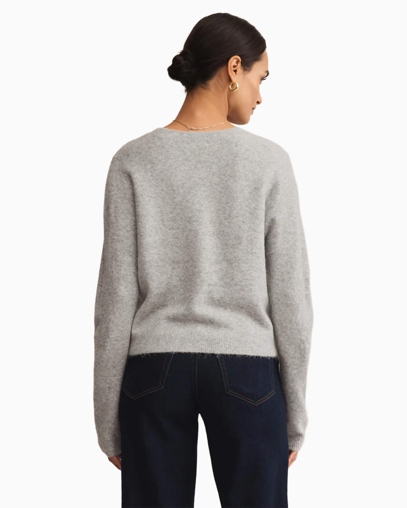 Medina Cozy Cardigan Gray