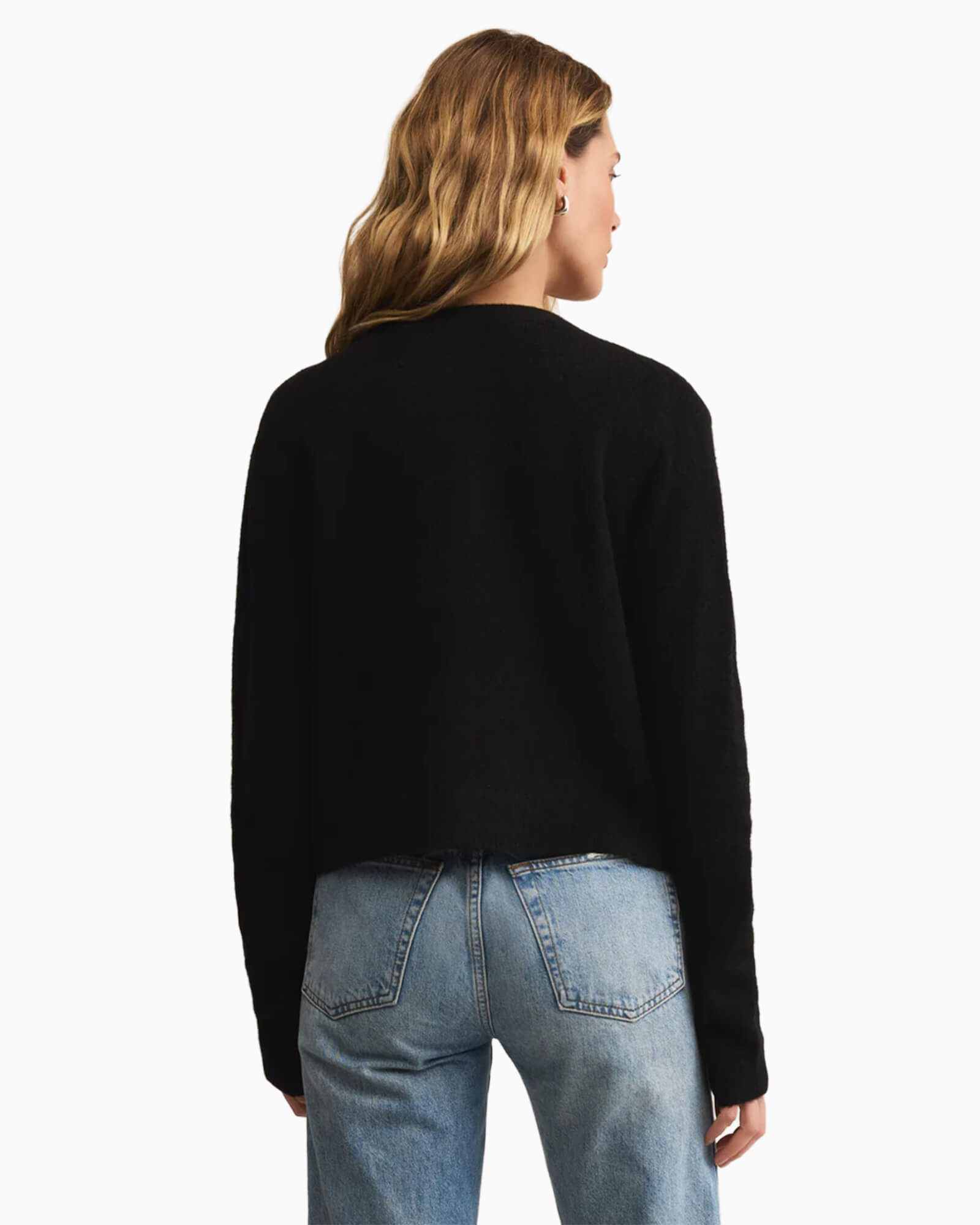 Medina Cozy Cardigan Black