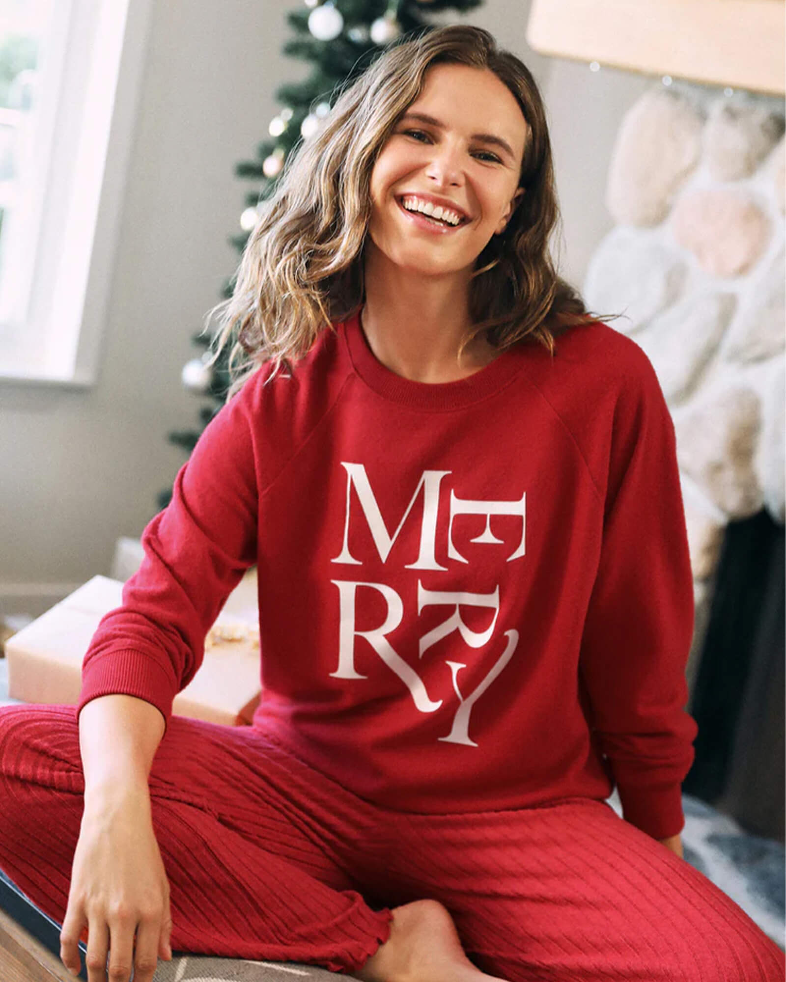 Merry Cozy Knit Top