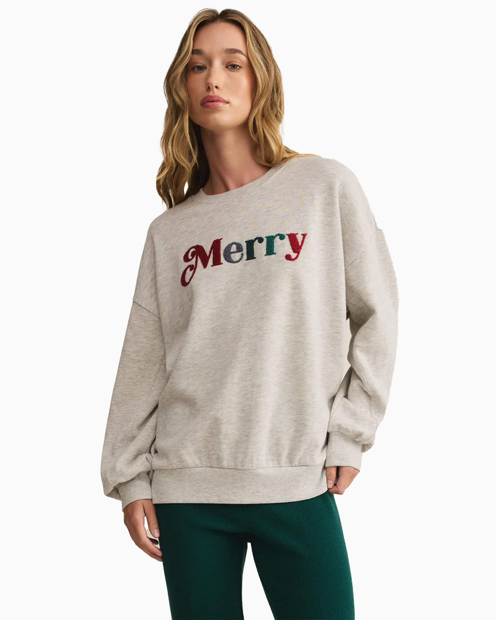 Merry Fleece Sweatshirt