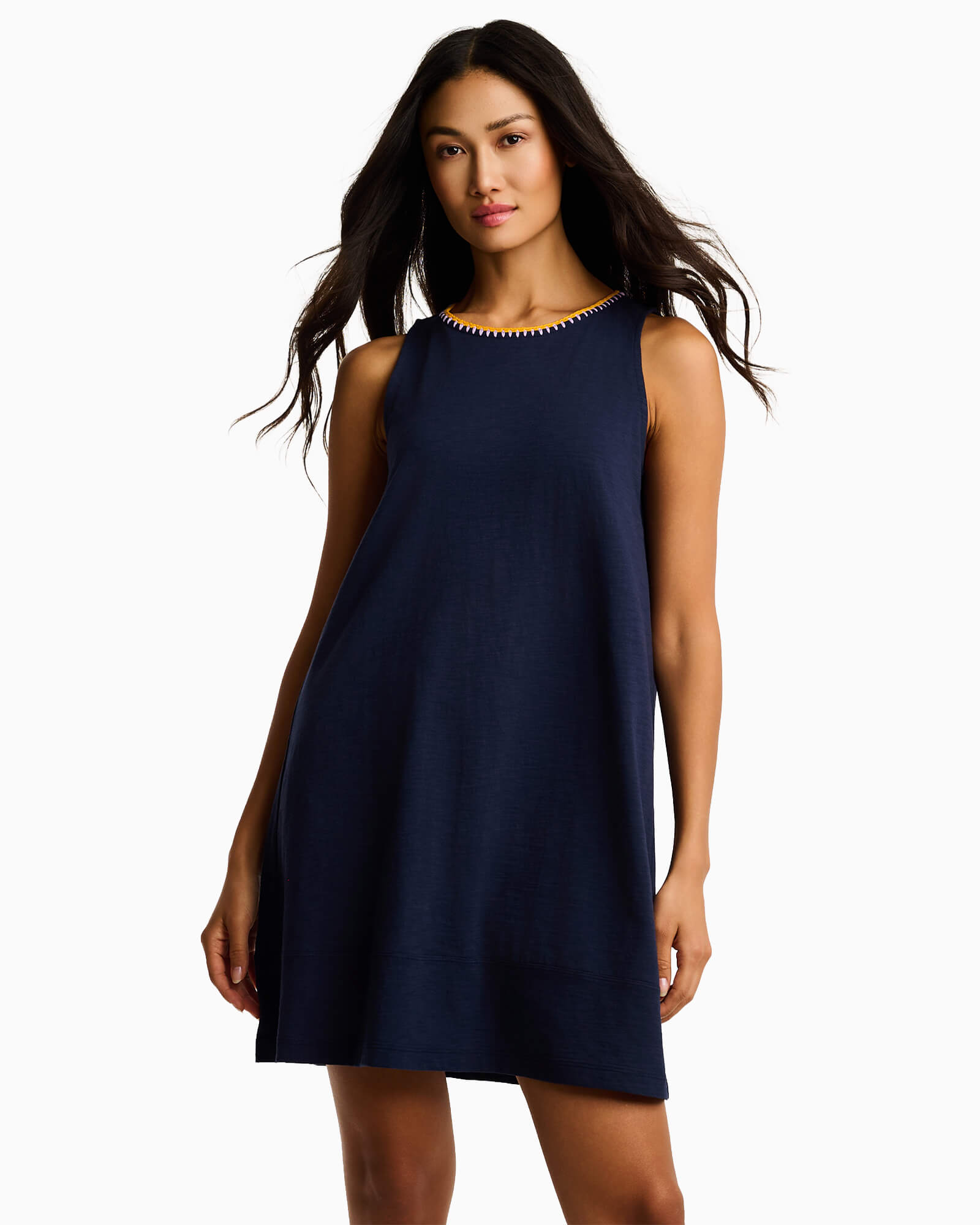 Summer Swing Dress Navy