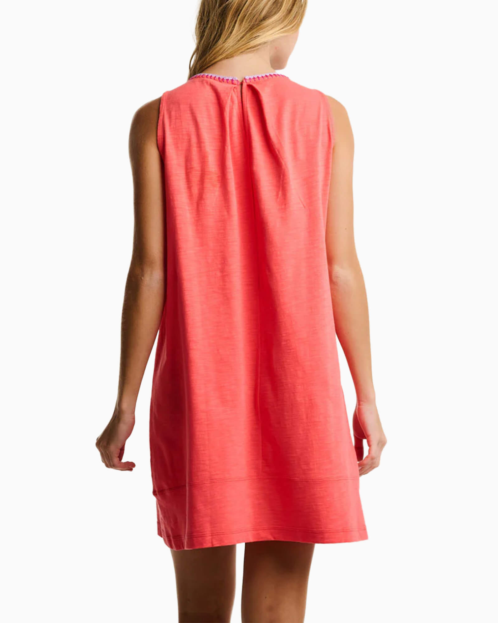 Summer Swing Dress Coral