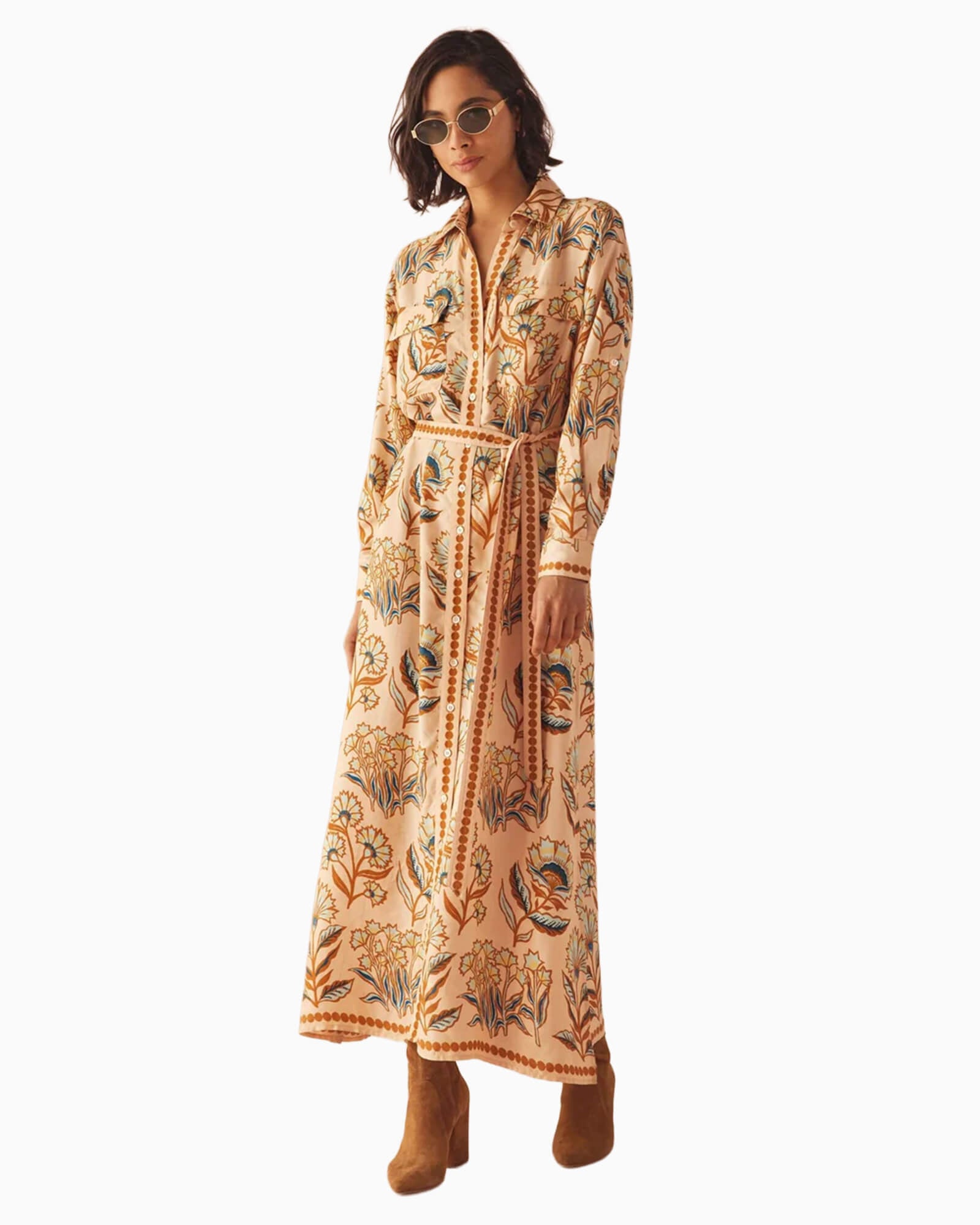 Palma Maxi Dress Aleena Butternut