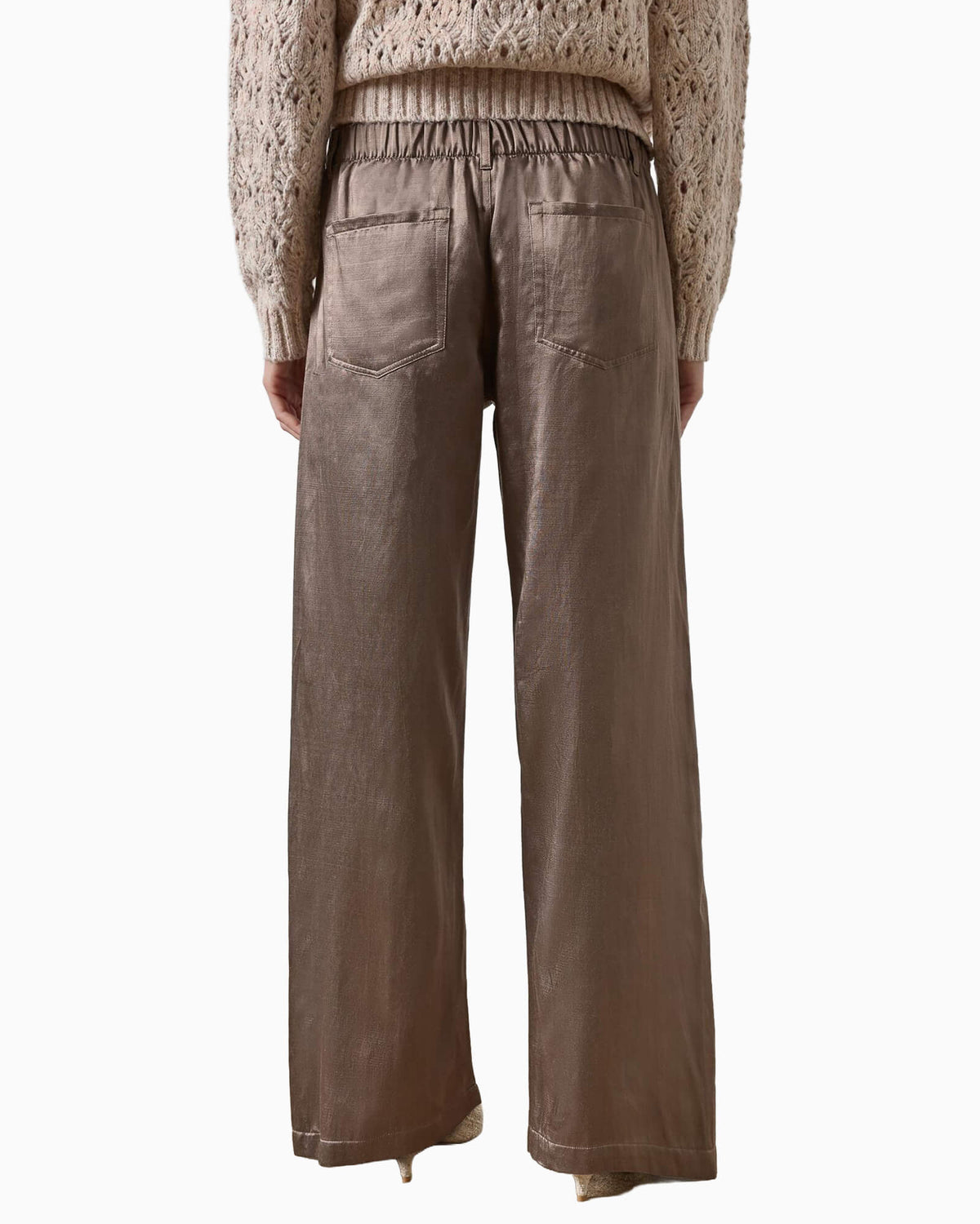 Slub Woven Pant Shiitake