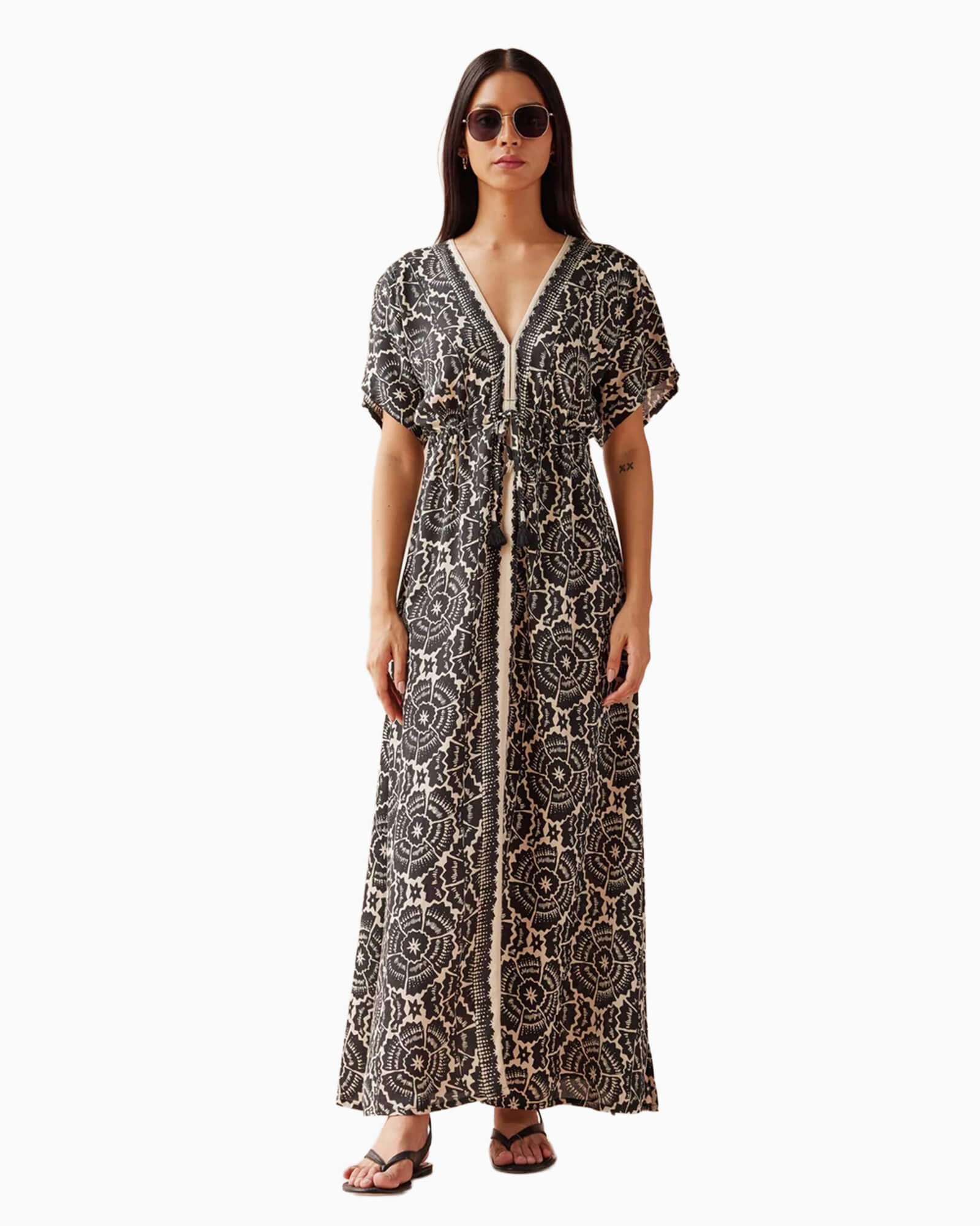 Pia Caftan Carmen Graphite