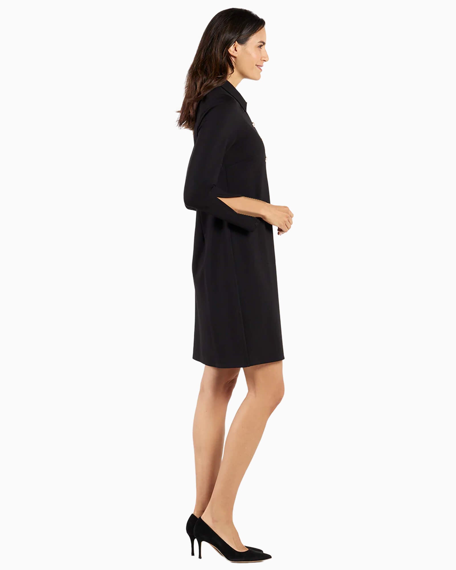 Midge Dress Black Gold