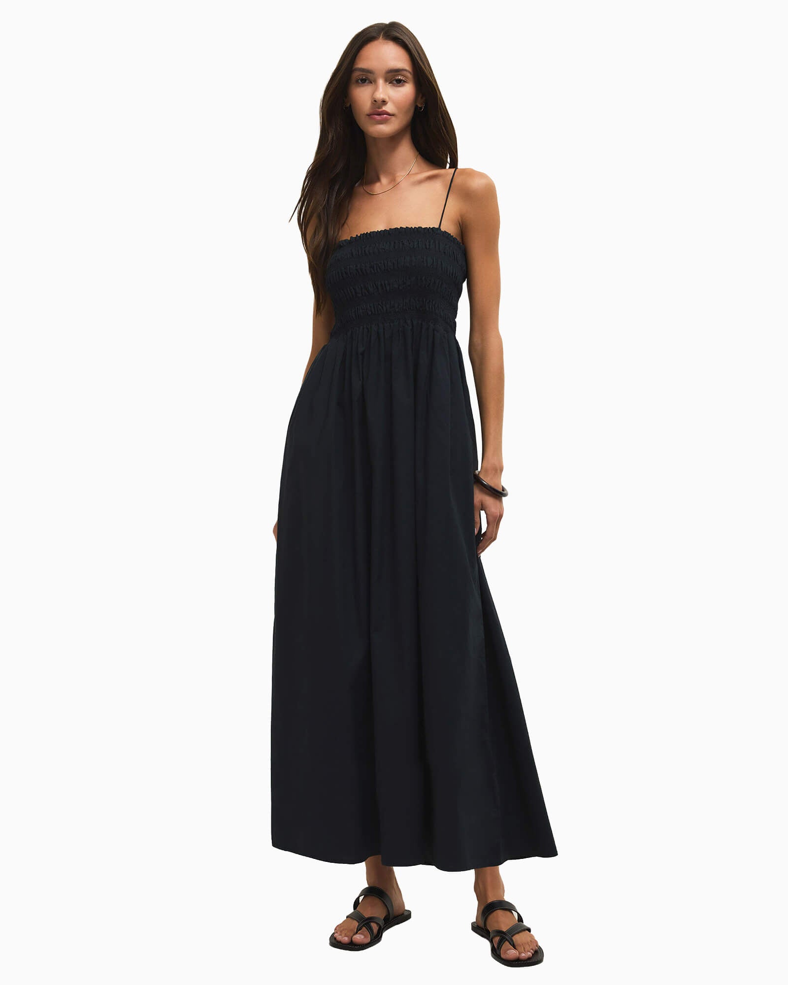 Cornelia Poplin Maxi Dress