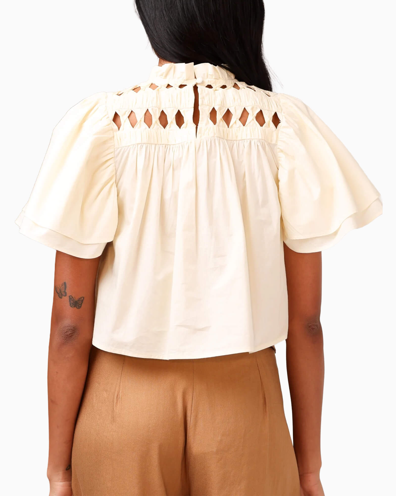 Quinn Blouse Vanilla Shell | Women's Clothing