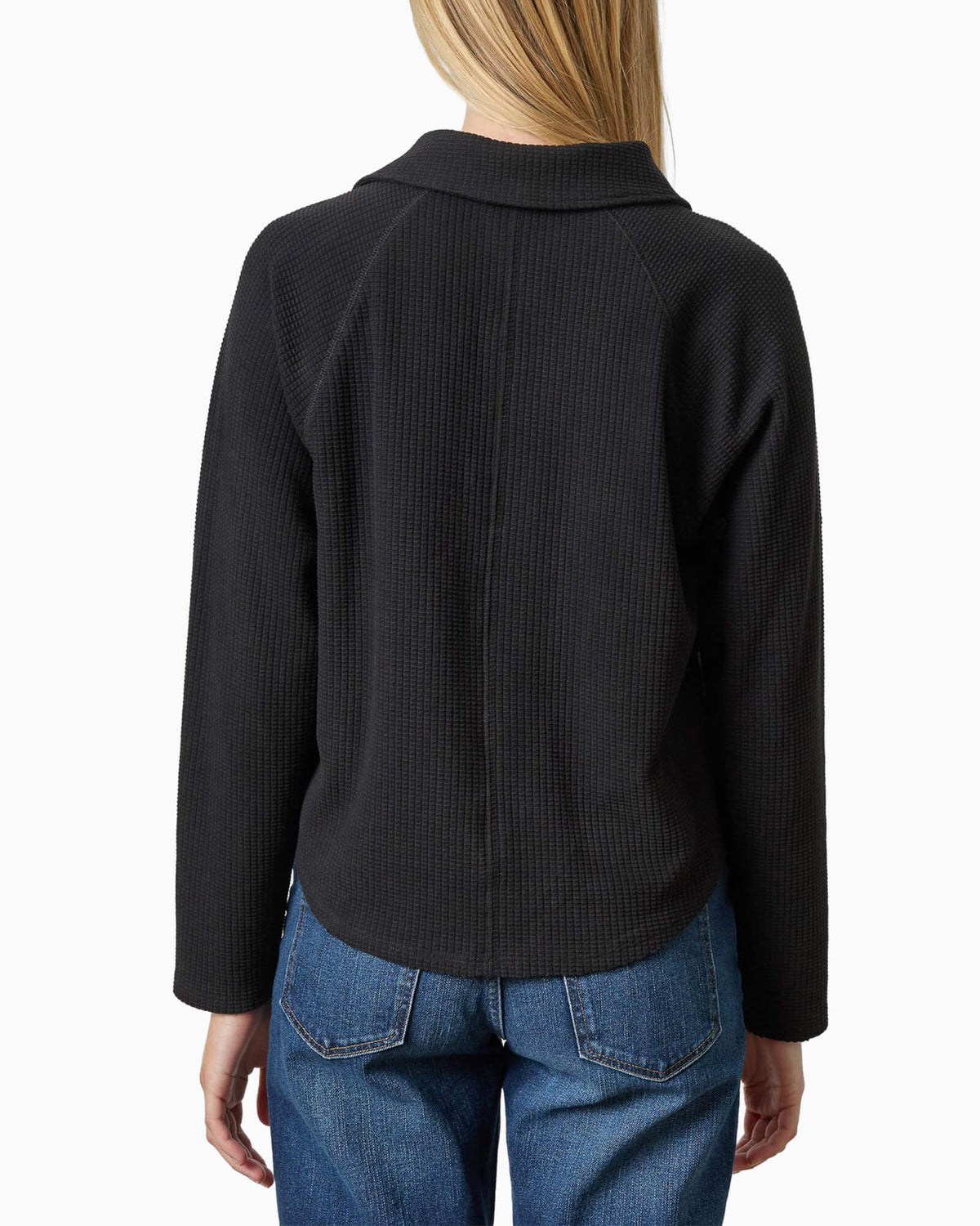 Raglan Polo Black