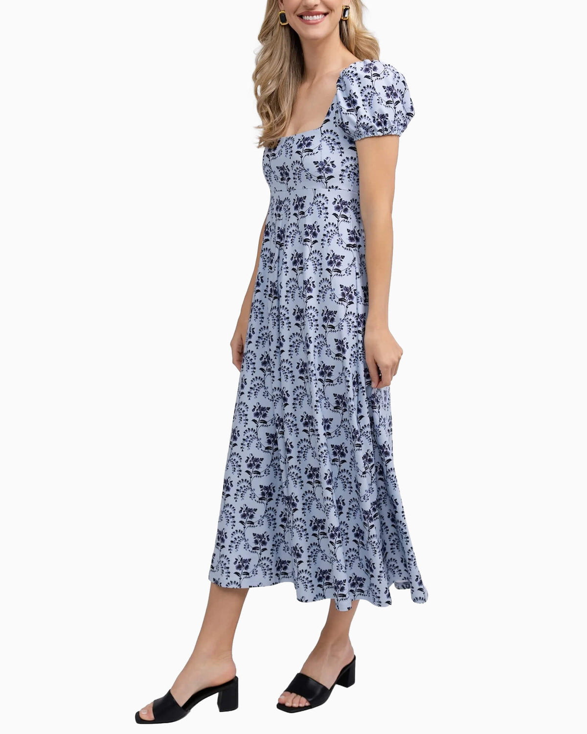 Rosalie Dress Cornflower Parlour