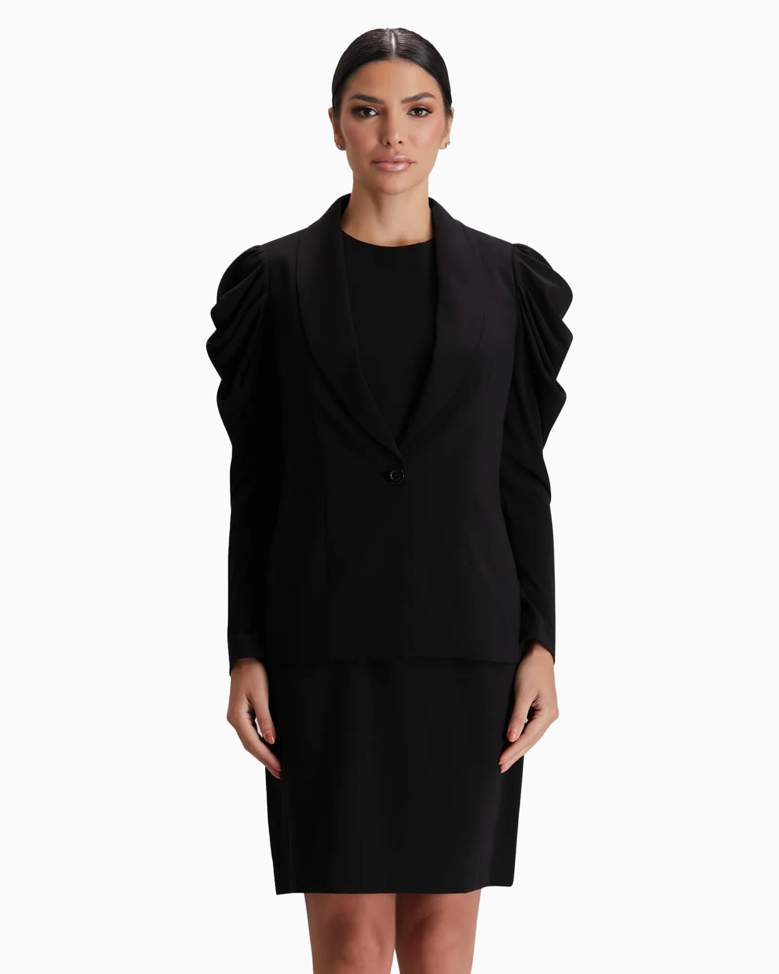 Odyssey Esti Ruched Shoulder Jacket