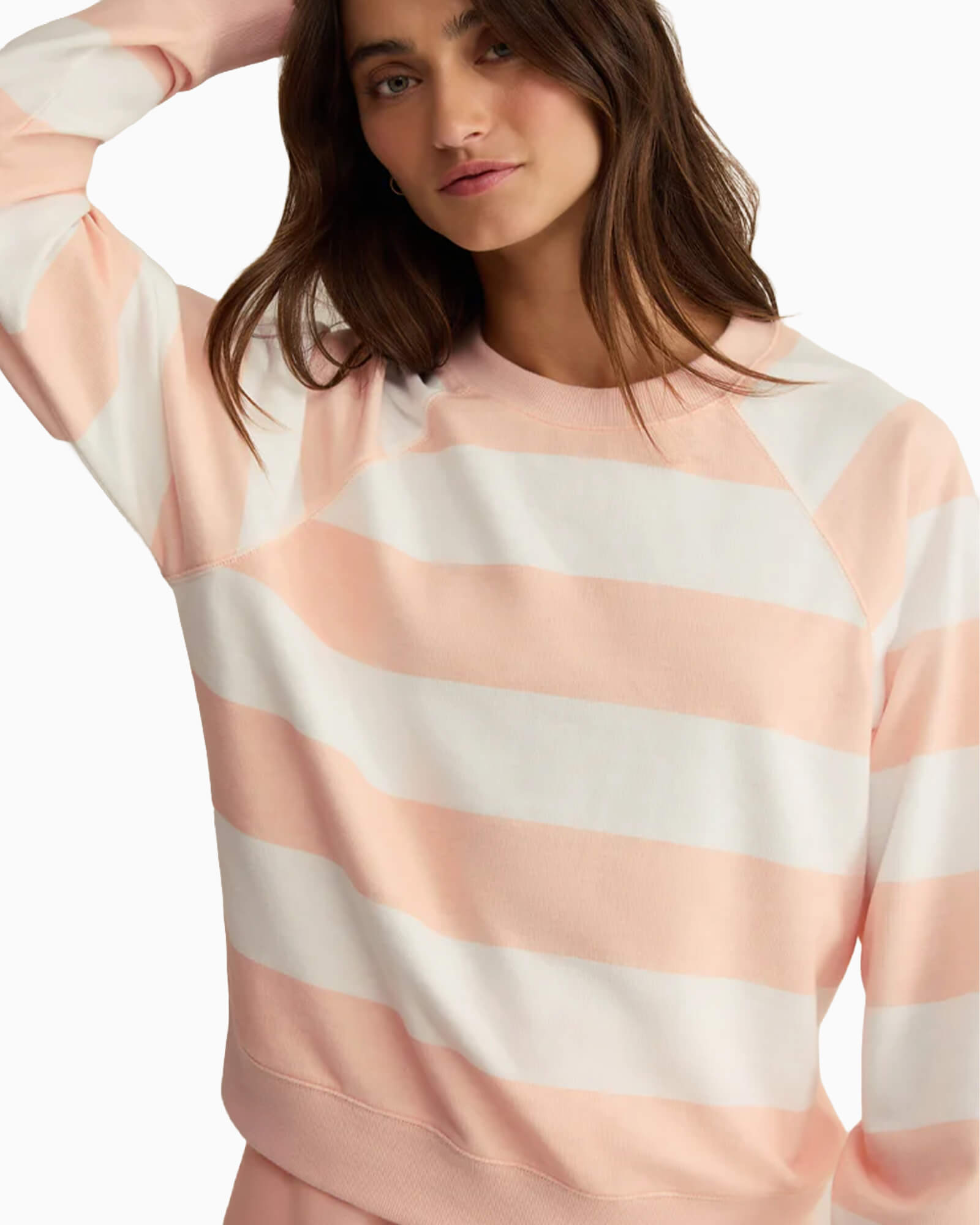 Saldana Stripe Sweatshirt