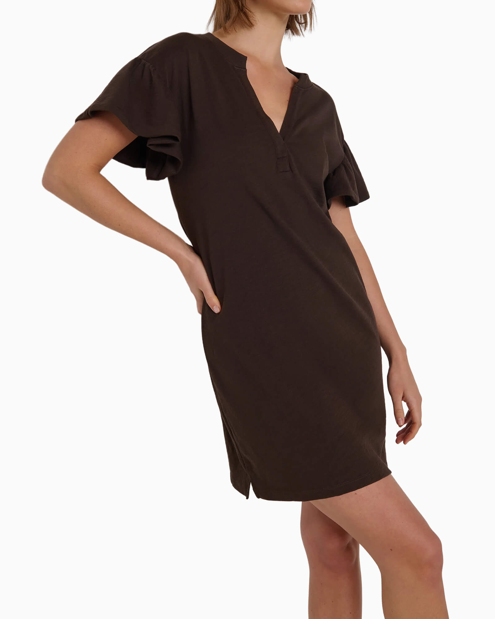 Savannah Mini Dress Cocoa