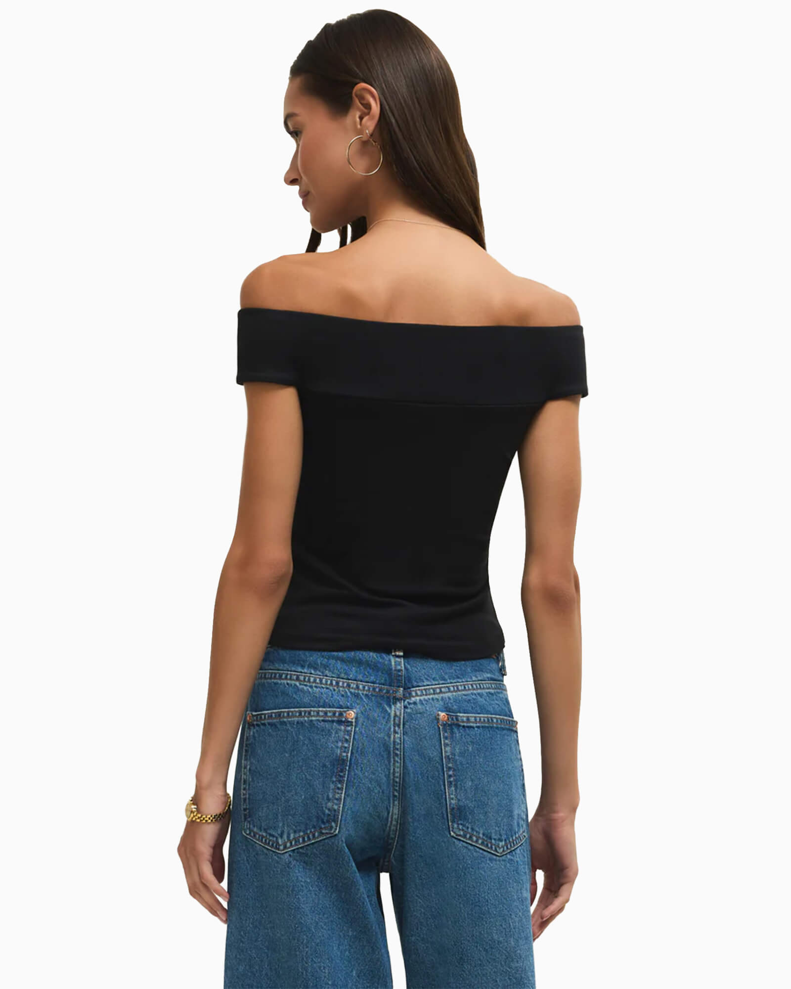 Second Skin Off Shoulder Top