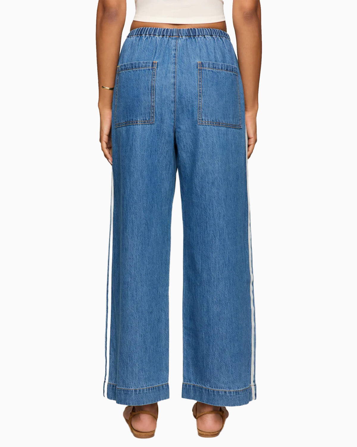 The Sidelines Denim Track Pant
