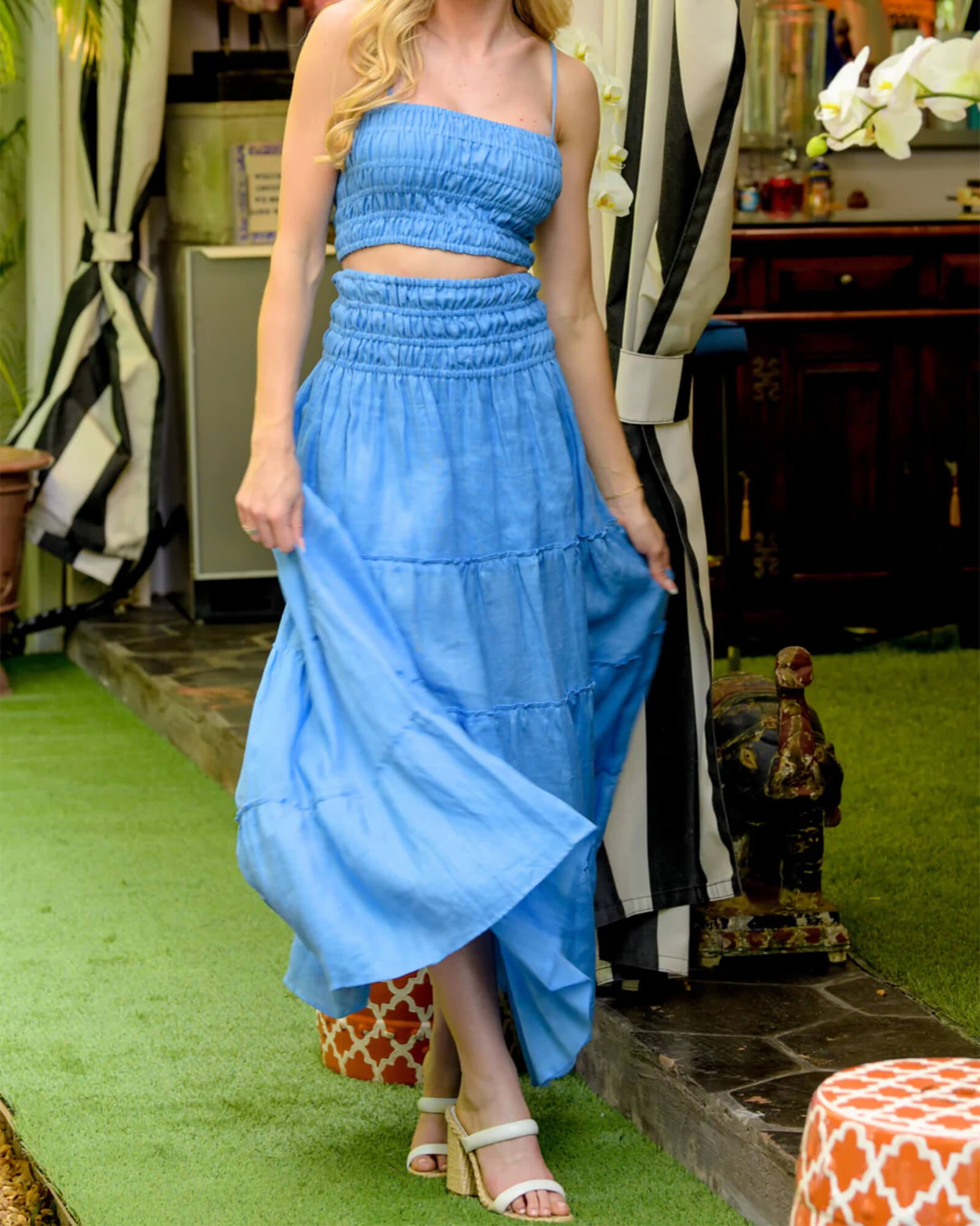 Rio Skirt Light Blue