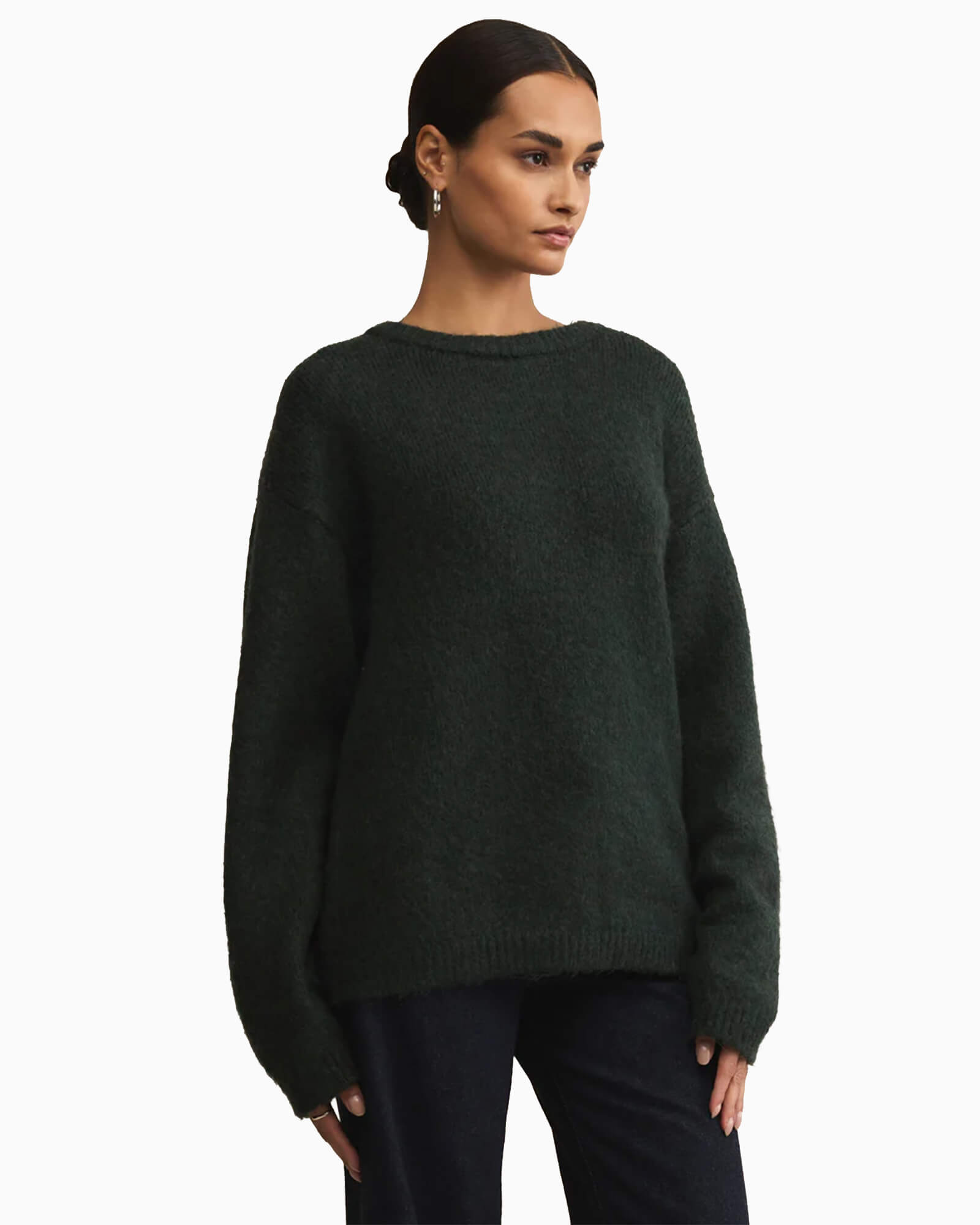 Snowed In Sweater Garland Green