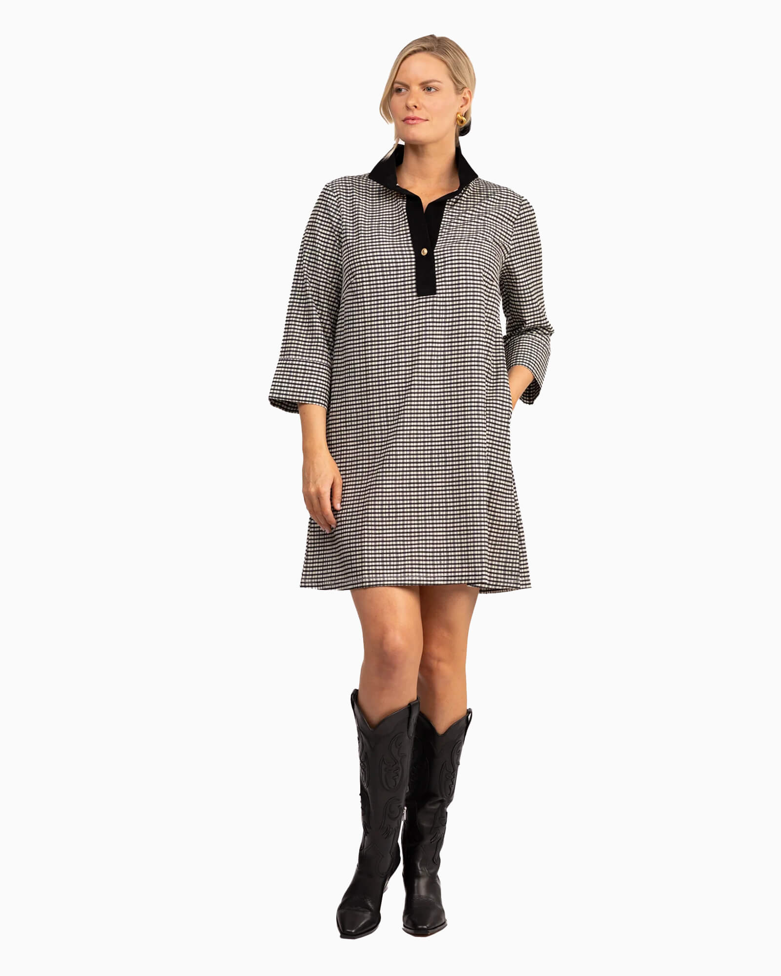 The Sophia Dress French Gingham