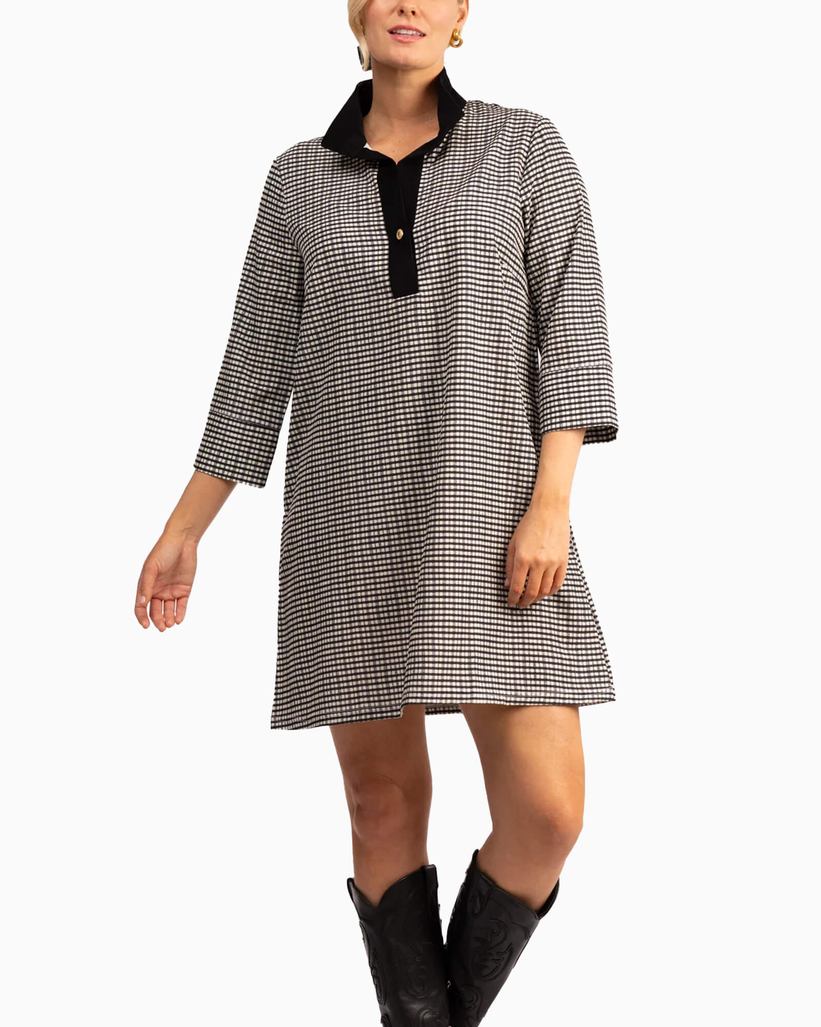 The Sophia Dress French Gingham