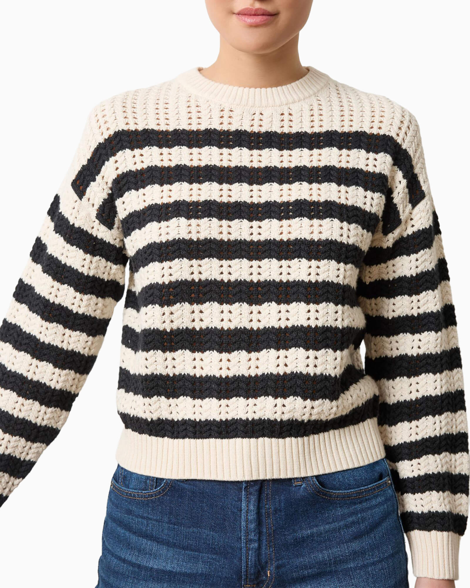 Stripe Stitch Sweater