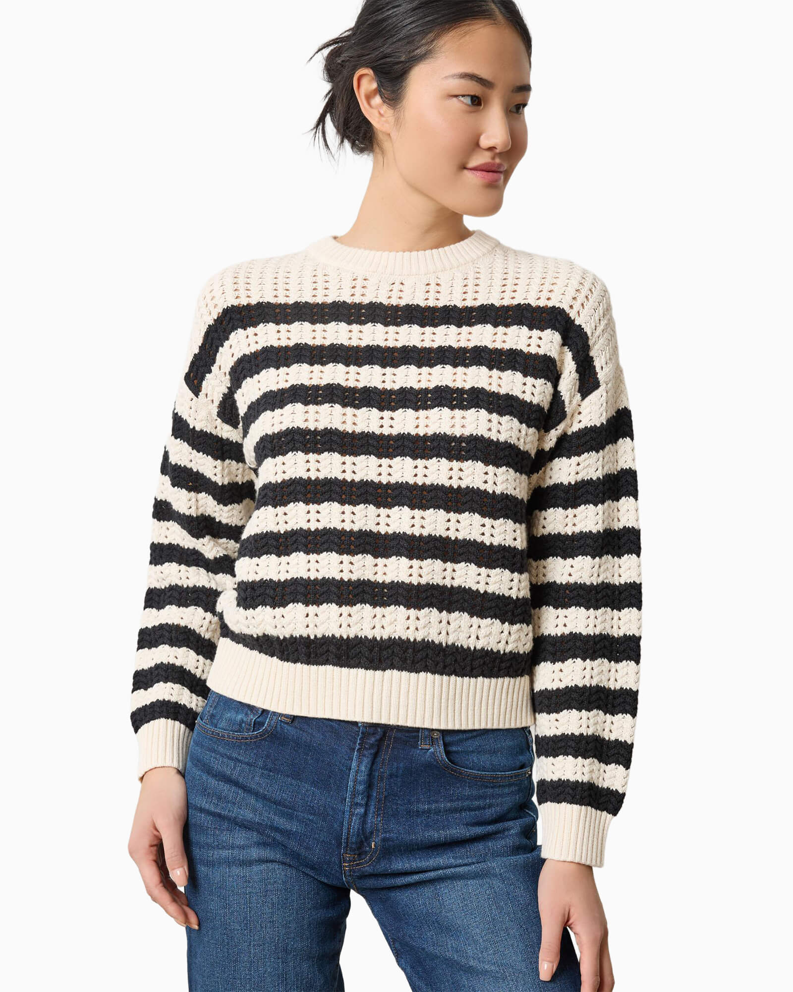 Stripe Stitch Sweater