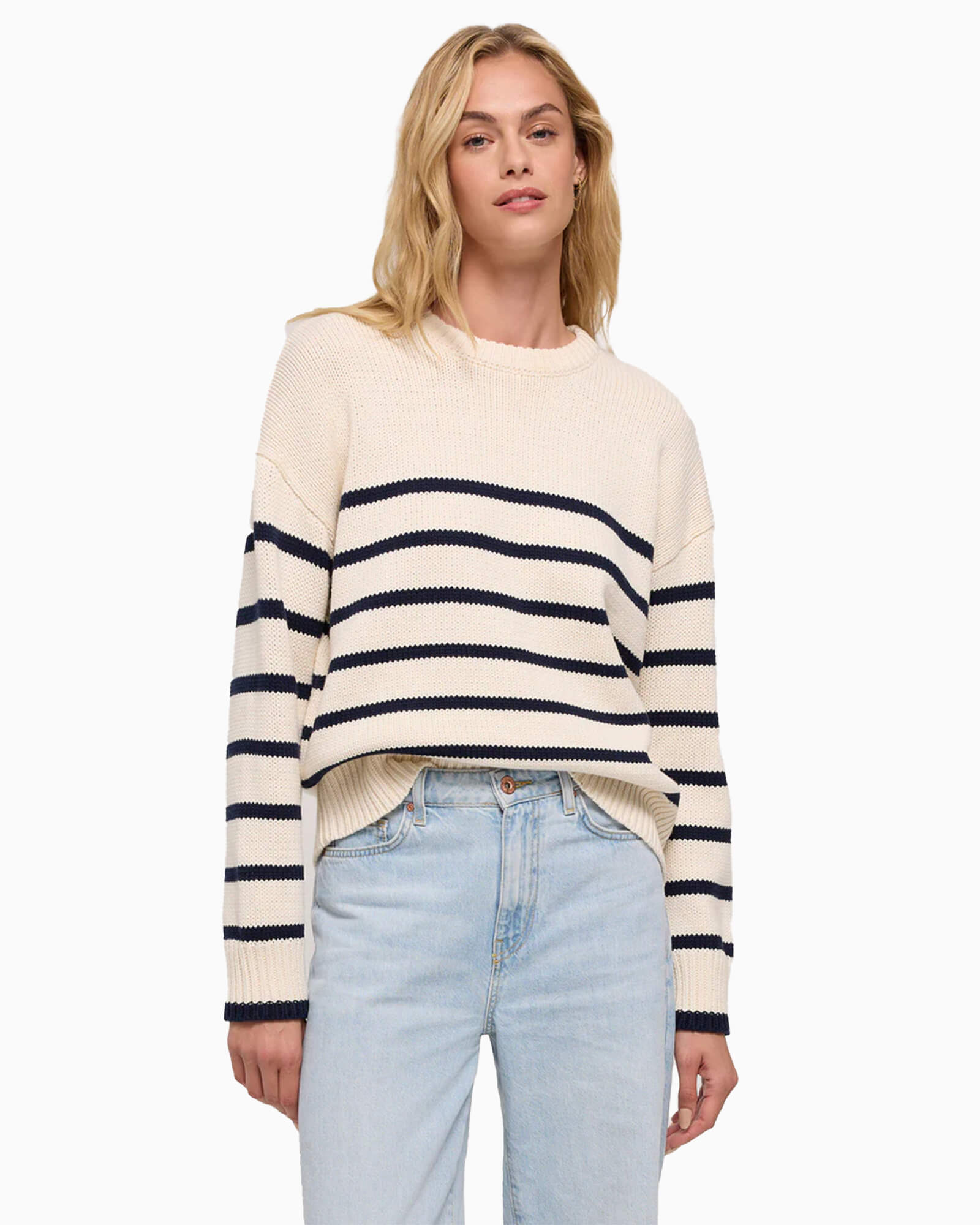 Boyfriend Stripe Sweater