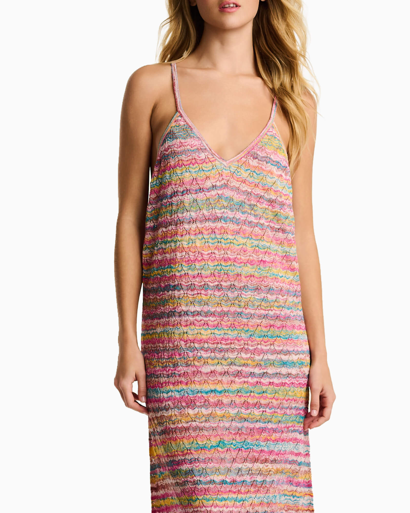Sun-Sational Slip Dress Bright Pop - Purple Poppy