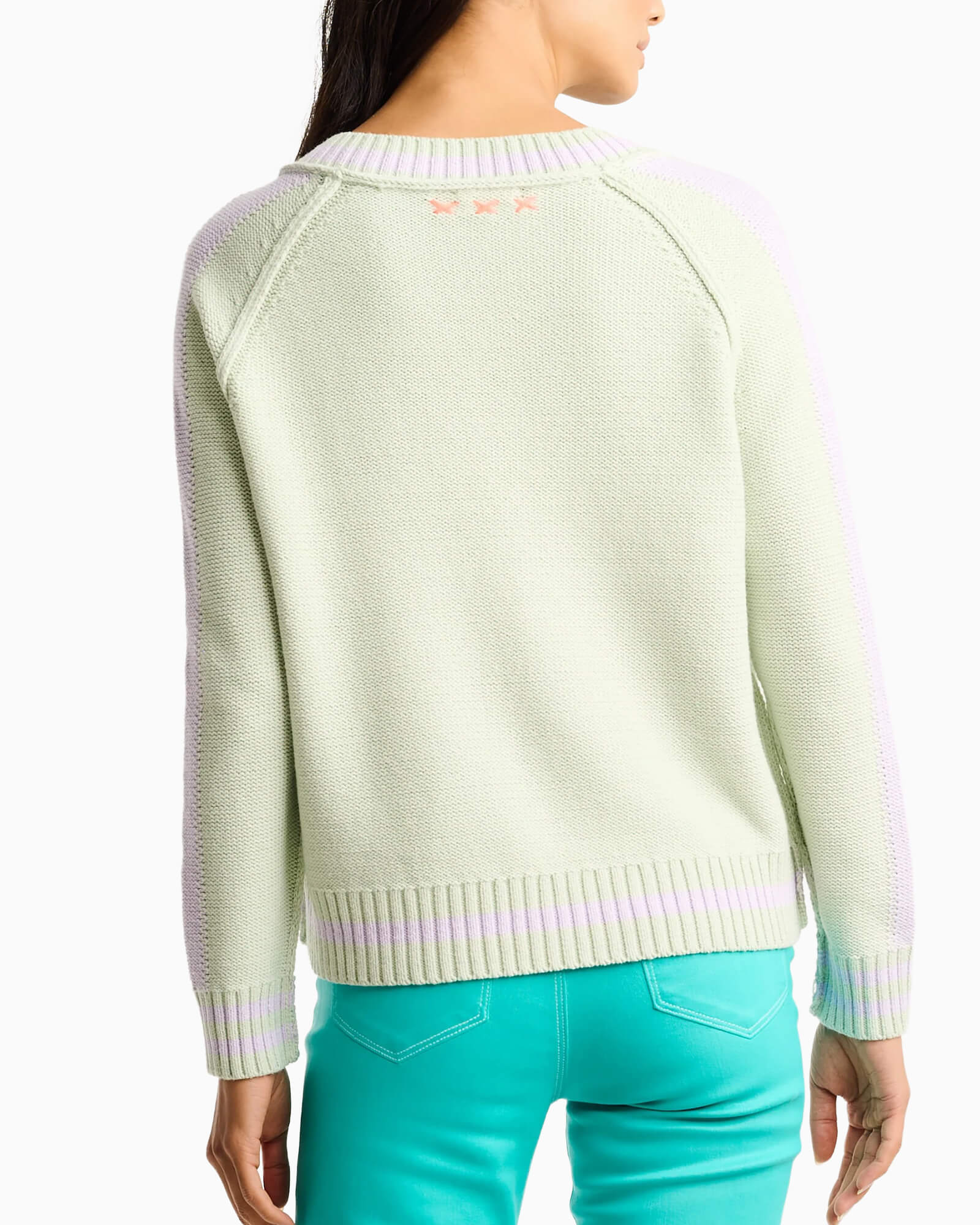 Two Timer Sweater Beachglass - Purple Poppy