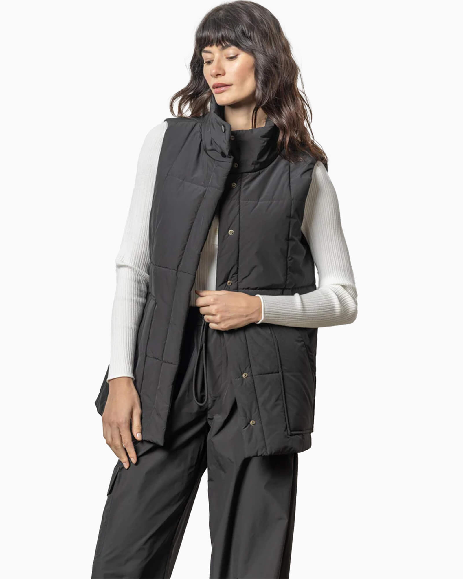 Lilla P Nylon Long Vest