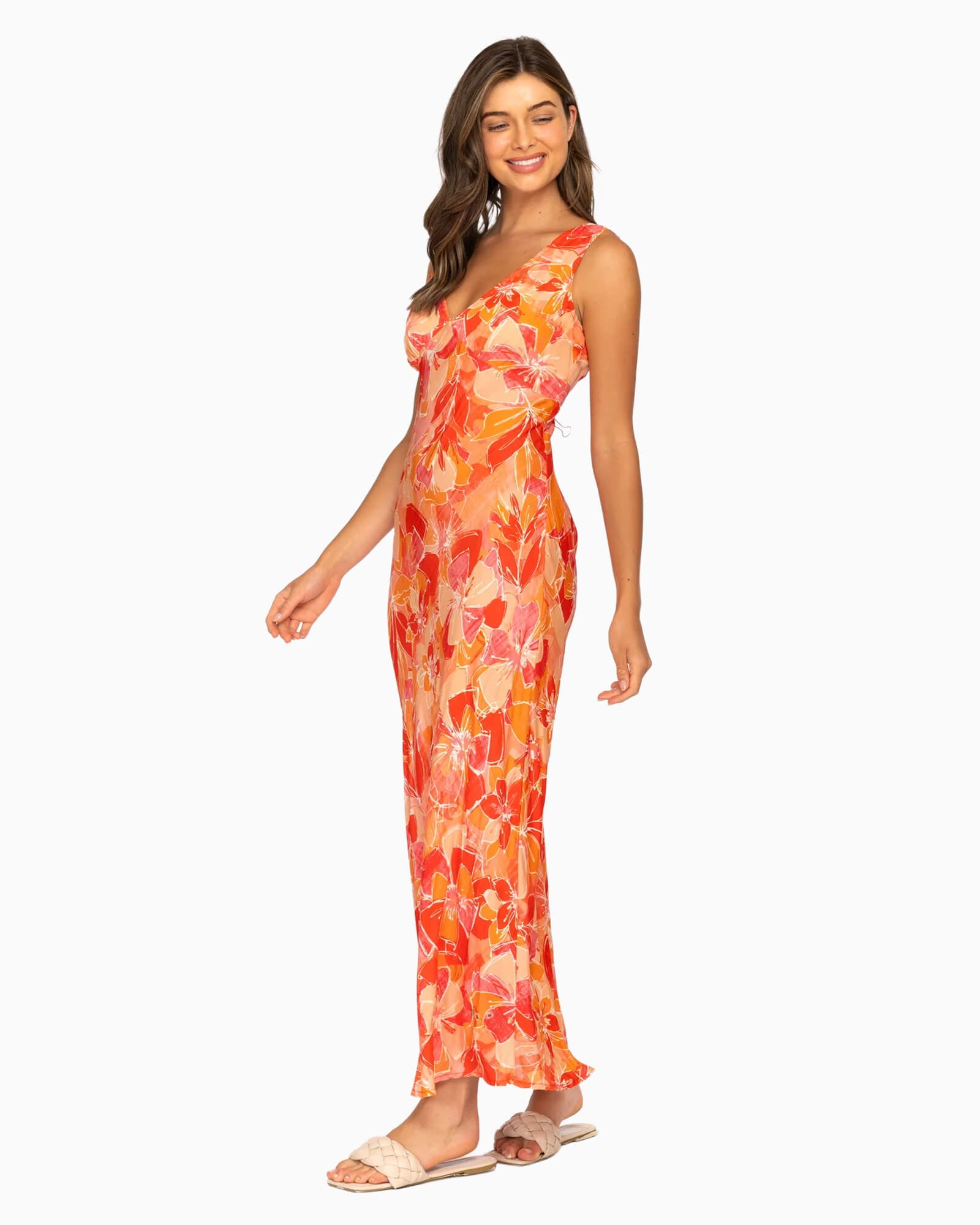 Vivica Nectarine Dress