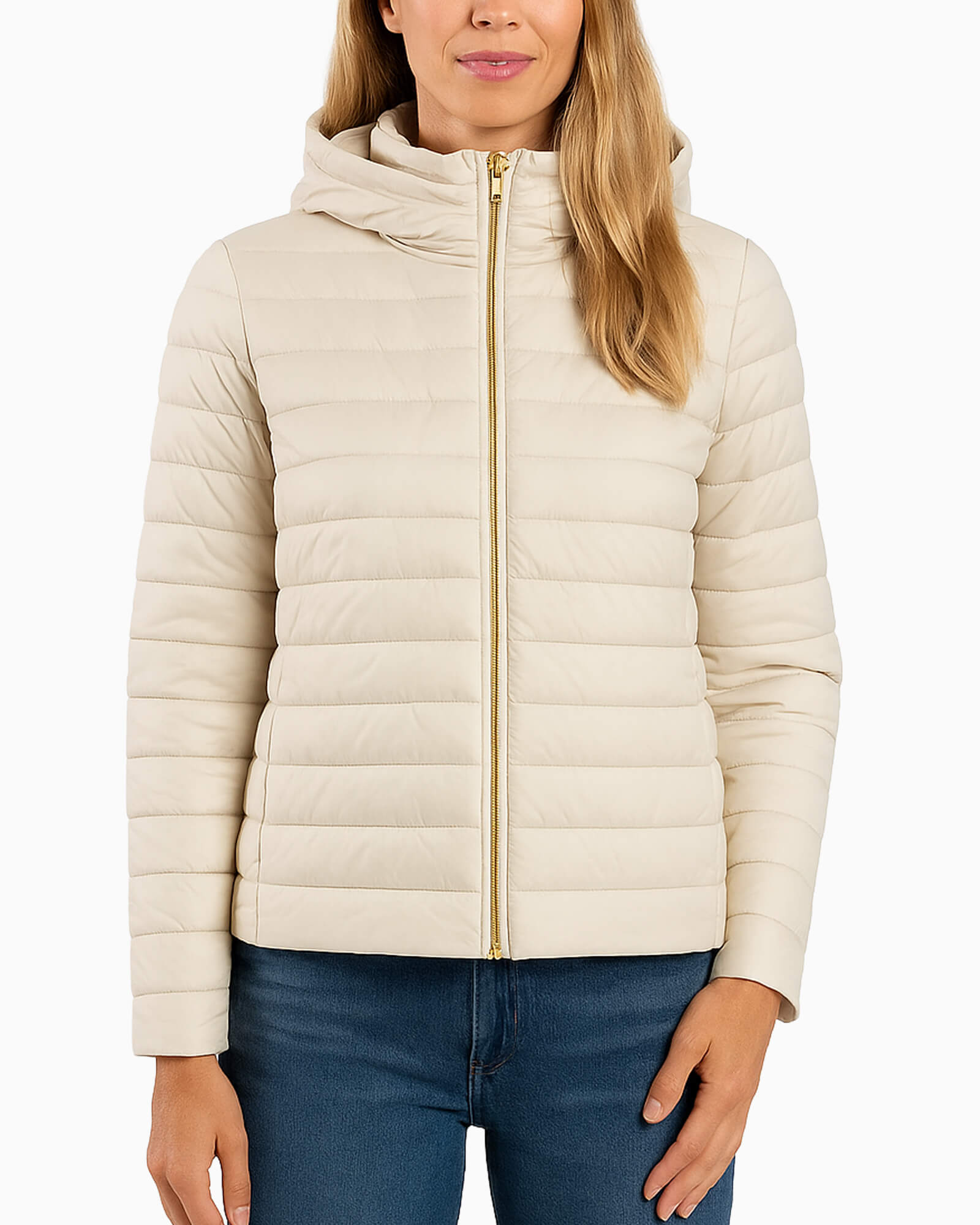 Wynn Jacket White - Purple Poppy