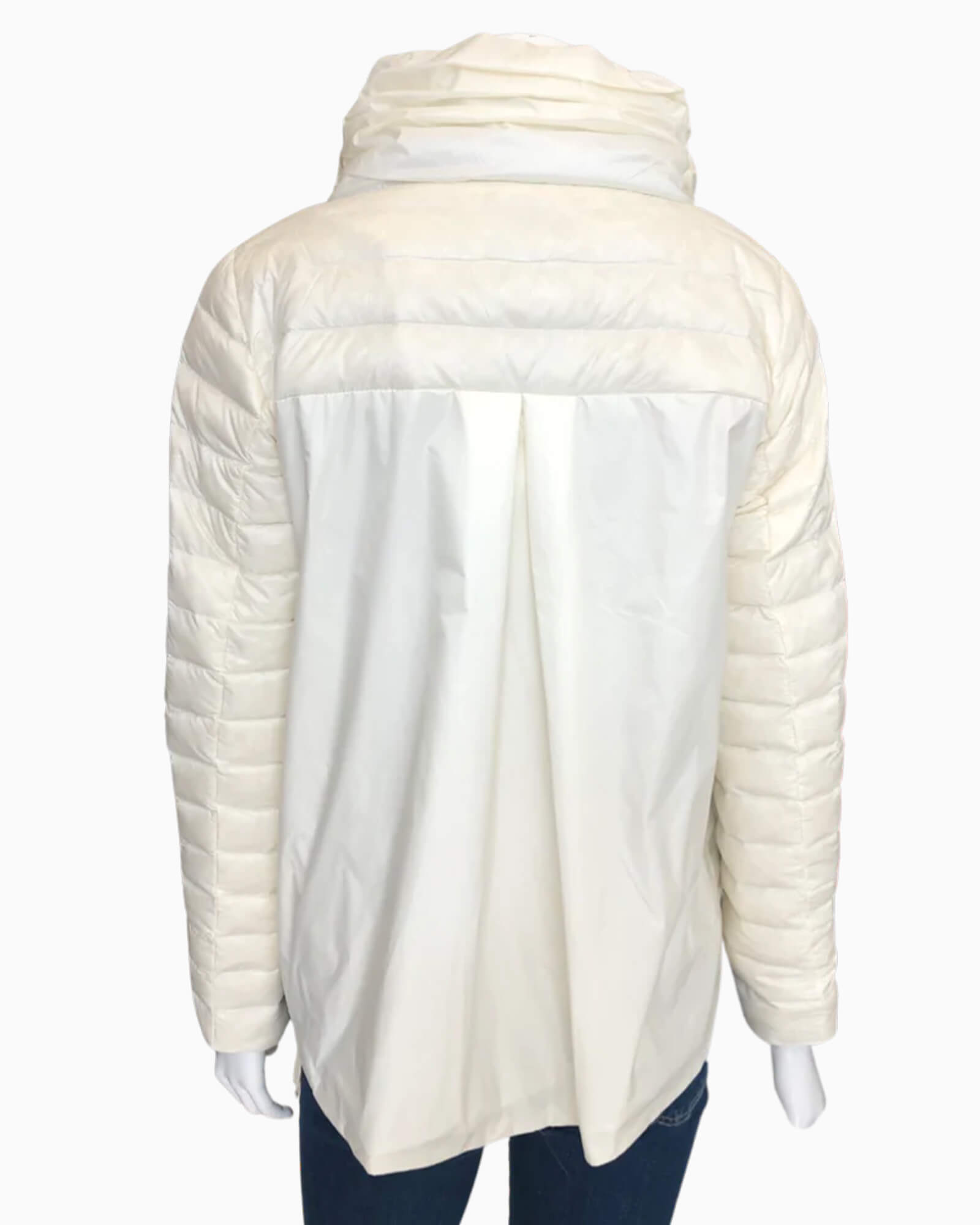 Wynn Jacket White - Purple Poppy